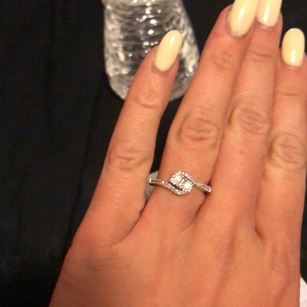 Engagement/ promise ring